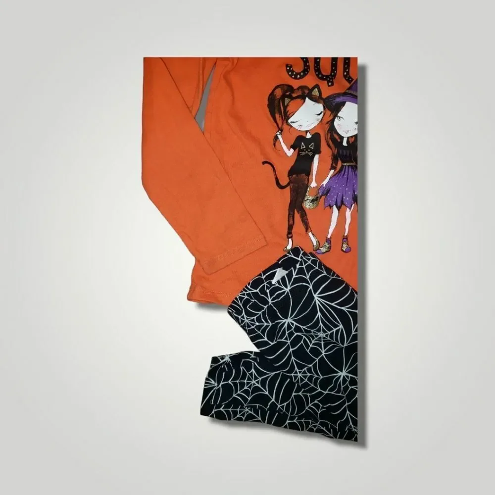 Halloween Girls sets Shirt and pants Size 4